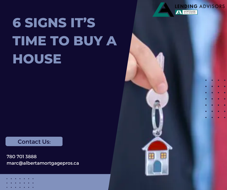 6 Signs it's Time to Buy a House